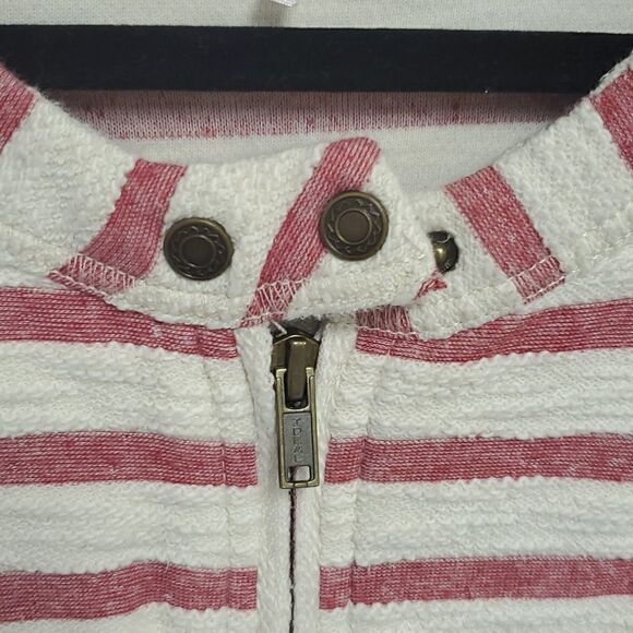 FREE PEOPLE Striped Peplum Jacket - Size Medium - Picture 6 of 8